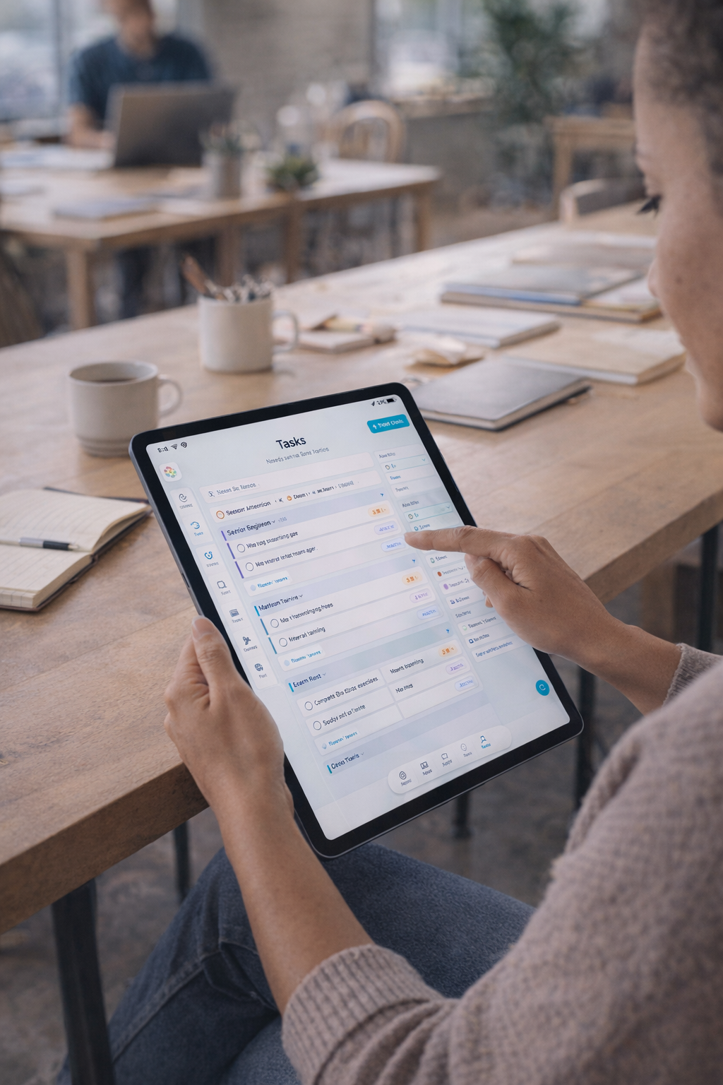Annet on Android tablet